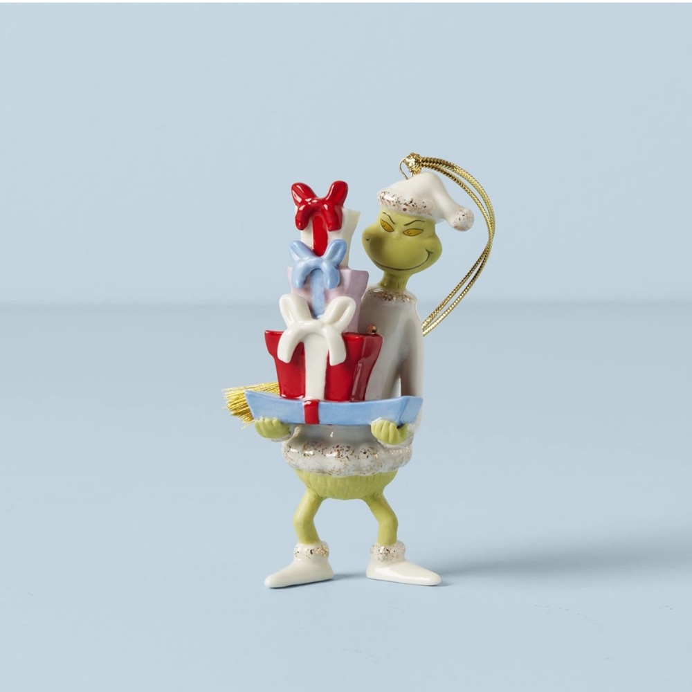 Lenox Grinch With All the Presents (NIB)